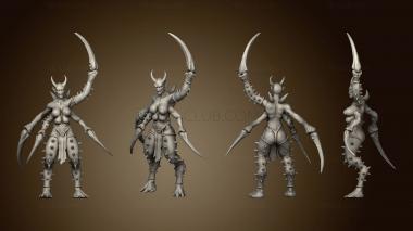 3D model Spider maidens Coven (STL)