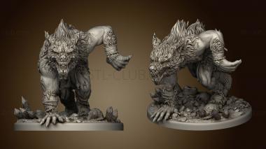 3D model Ulfhednar shapeshifter foot (STL)