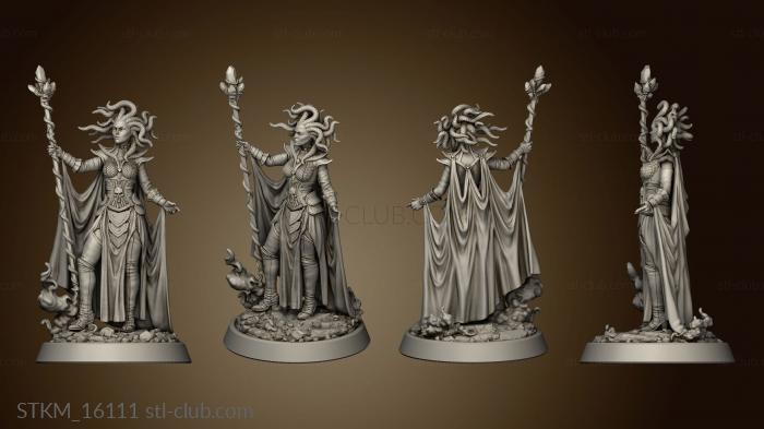 3D model stral Looters Gorgon Mage (STL)