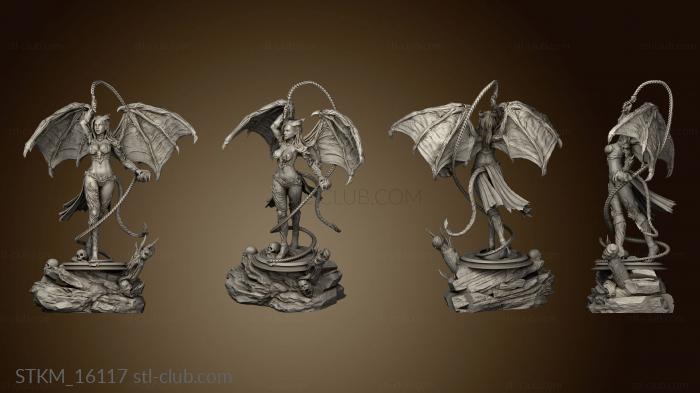 3D model Succubus Demon Two Small Platform (STL)