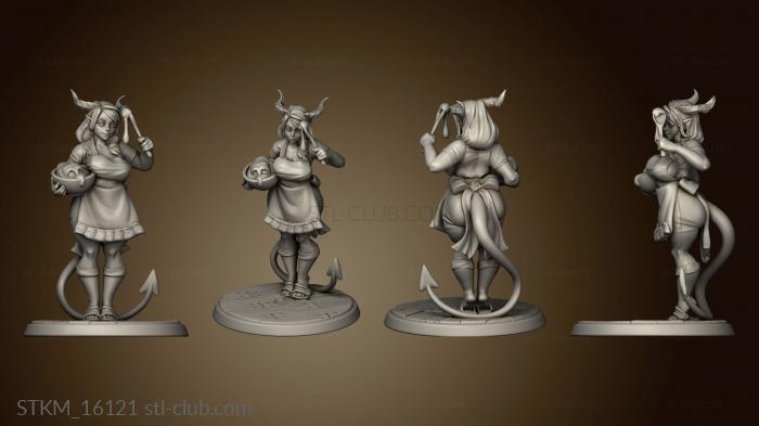 3D model Succubus Mom Pinup (STL)