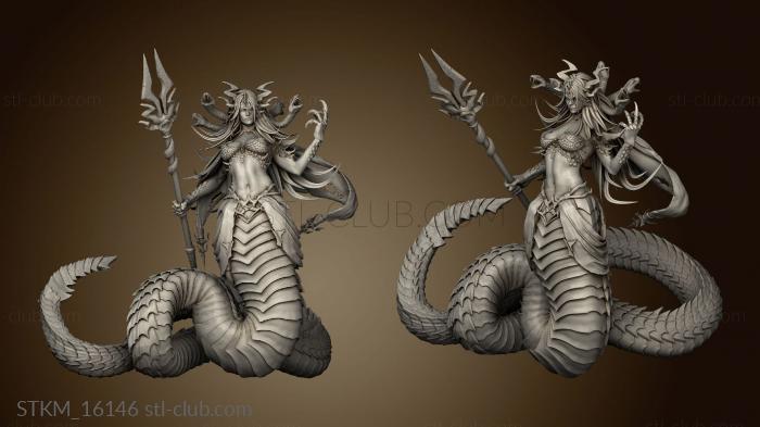 3D model Tails from the Garden Nessayah Naga Mistress (STL)