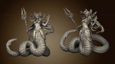 3D model Tails from the Garden Nessayah Naga Mistress (STL)