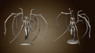 3D model Undead Succubus Sexy Winged (STL)