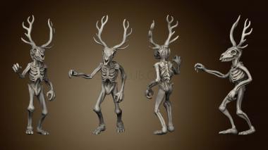 3D model Tales Yaga moors Leshii Forest Soul (STL)