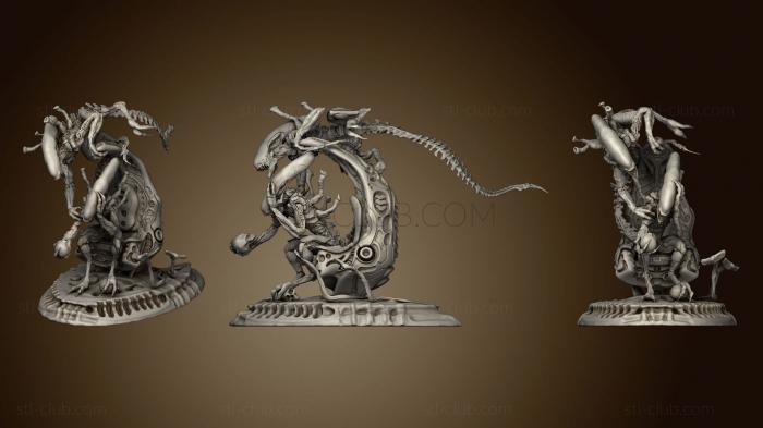 3D model Alien Trono (STL)