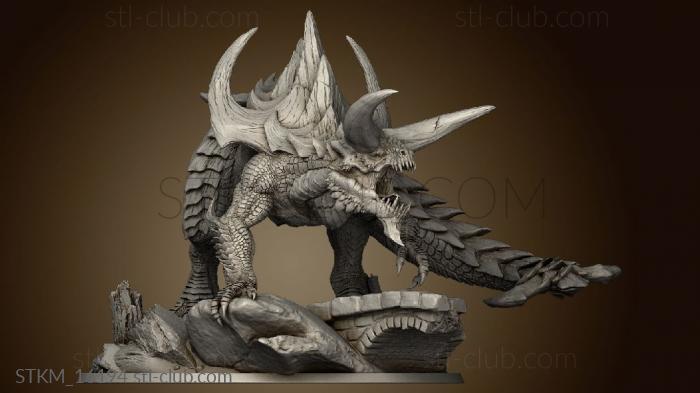 3D model Tarrasque Un (STL)