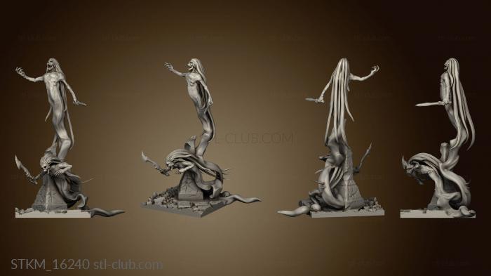 3D model Wraith Kings Spirits the Crypt Spirit Square (STL)