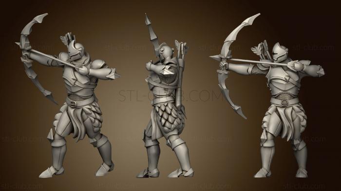 3D model Allorin Knight Archer (STL)