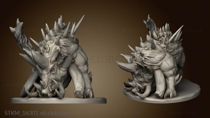 3D model Tysklands STRETCH GOALS Boar (STL)