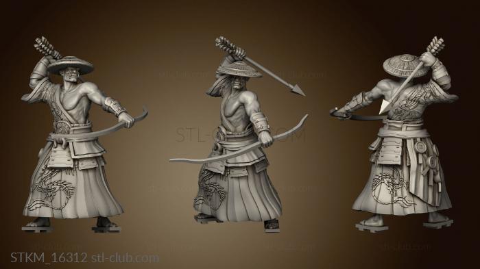 3D model The Horde Torishima Archers (STL)