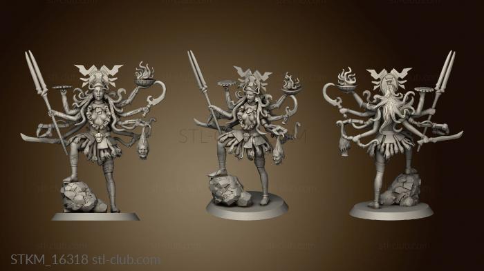 3D model Kali She Who Is Death bow (STL)