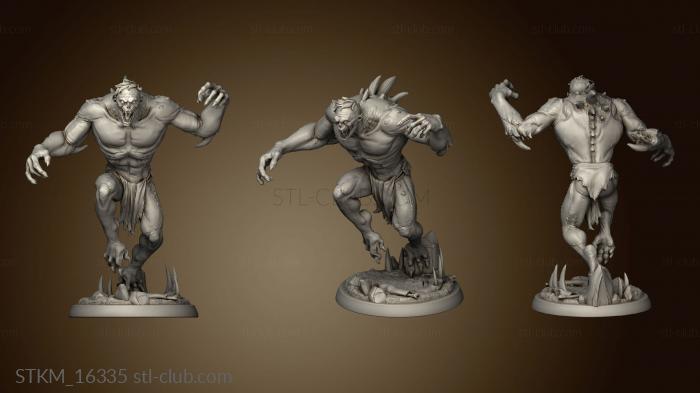 3D model White Werewolf Tavern Ghouls ghoul (STL)