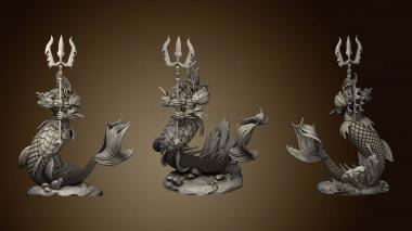 3D model The Trench Abyssal Depths Merrows (STL)