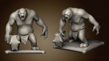 3D model troll lord the rings (STL)