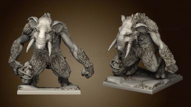 3D model Tundra Troll theme (STL)