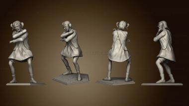 3D model turma chaves chiquinha va pasta perna (STL)