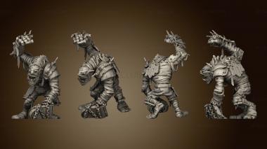 3D model undead necro shambling Mummy (STL)