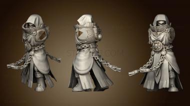 3D model angry chappy with robes link DA chaplain (STL)