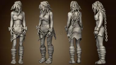 3D model Camp Human Female (STL)