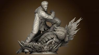 3D model Vergil Statue Devil Cry (STL)