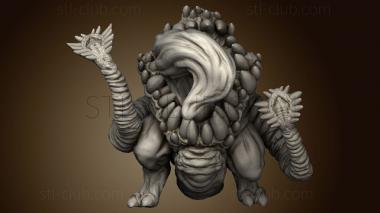 3D model Through Warp beast (STL)