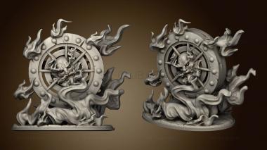 3D model wanyudo flame wheel ghost firewheel (STL)