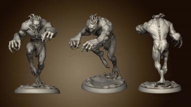 3D model White Werewolf Tavern Ghouls ghoul (STL)