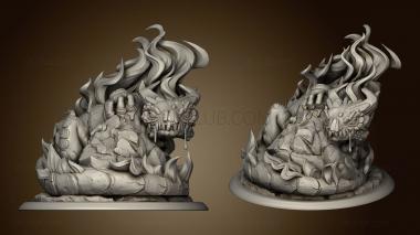 3D model White Werewolf Tavern Sec Ann Salamander (STL)