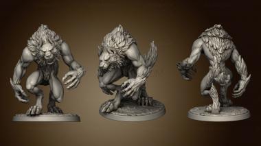 3D model White werewolf tavern Werewolves Common (STL)