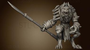 3D model White Werewolf Tavern Werewolves vs (STL)