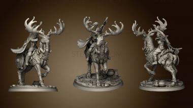 3D model ork Agnete the Troll hunter elk (STL)