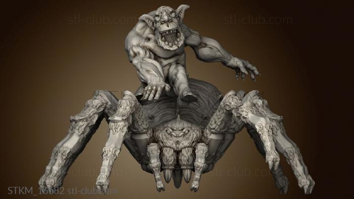 Orc King Poison Fangs Tarantula Tran thu ha