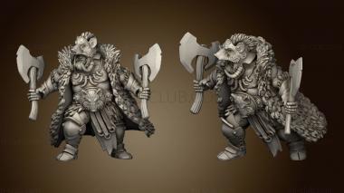 3D model Wildwood Sanctum Hoggs the Rampager Axe Mirror for (STL)