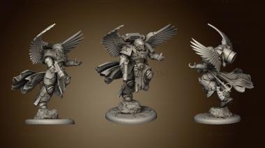 3D model Winged Raven Guard Librarian Raven Guard (STL)