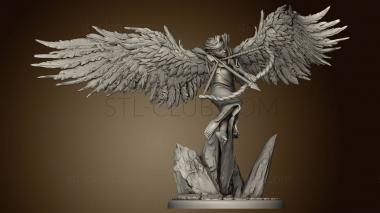 3D model Winged Valkyries Odin Elite Forces Odins Valkyrie (STL)