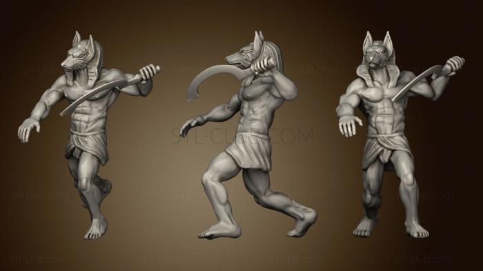 3D model Anubis Egypt (STL)