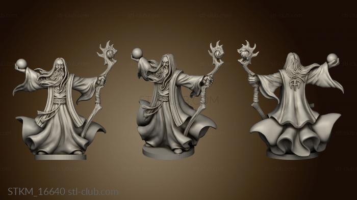 3D model heroes Dark saruman (STL)