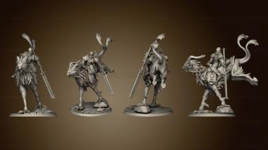 3D model Paladin Knights the Eternal Light Troops Mounted (STL)