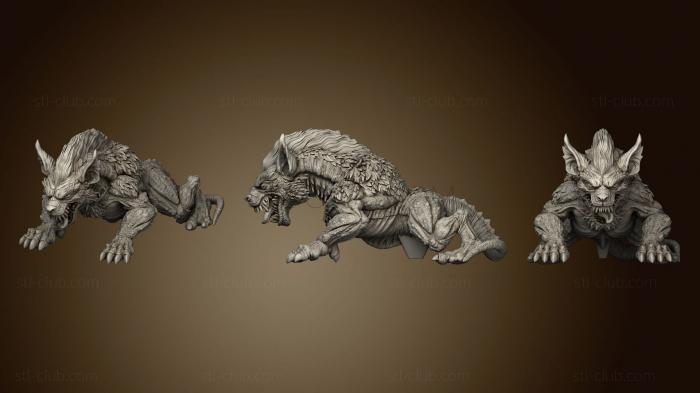 3D model April Cerberus 1 Head (STL)