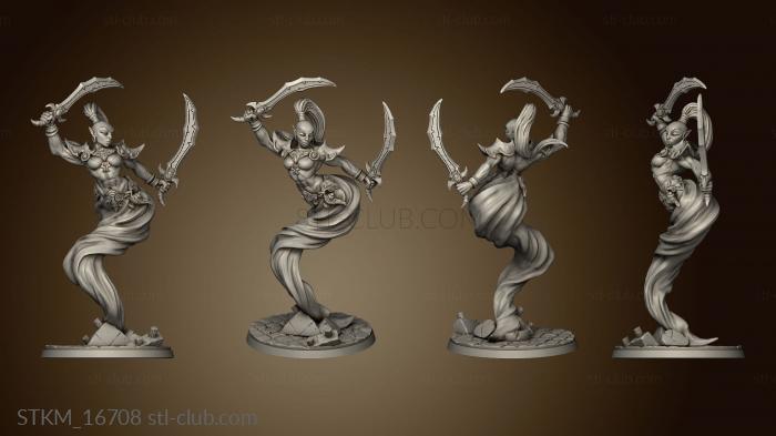 3D model Rakshakin hunters Djinn Alrivah (STL)