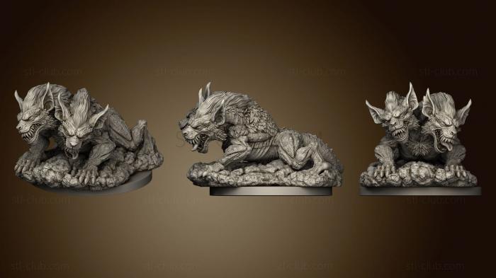 April Cerberus 2 Heads