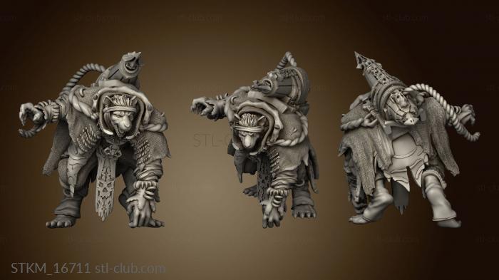 3D model Red Clay Gnolls the Dead sea Harponners Harpooneer (STL)