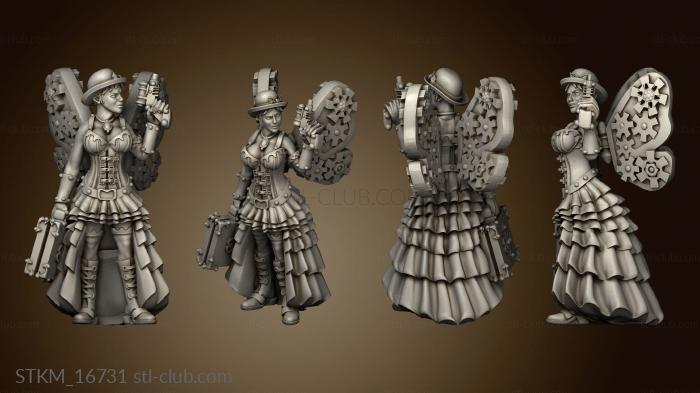 3D model Citizens Steamgirl (STL)