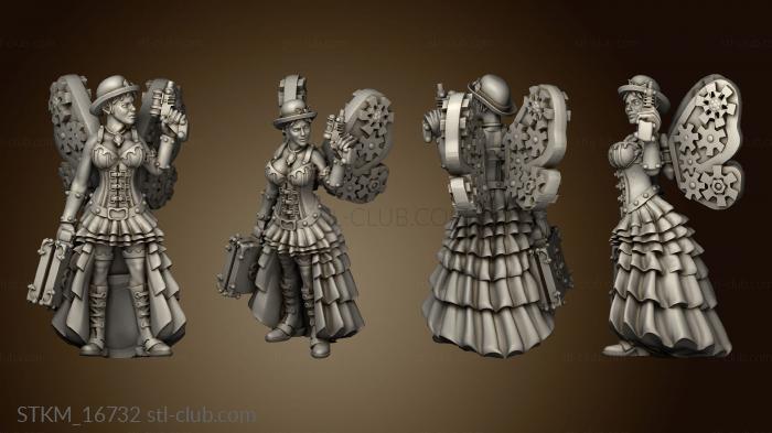 3D model Citizens steamgirl (STL)