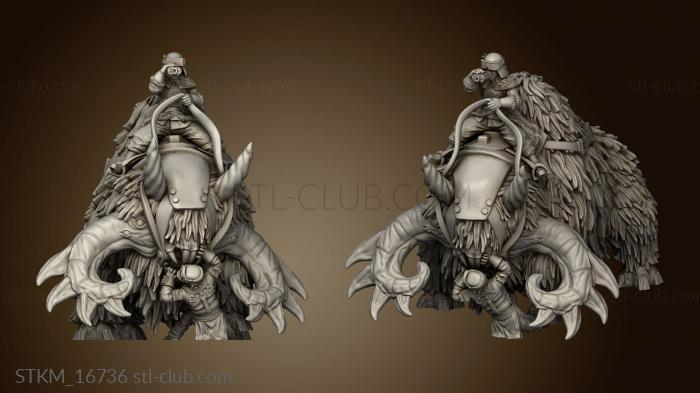 3D model Imperial Ice crusher officer beast (STL)