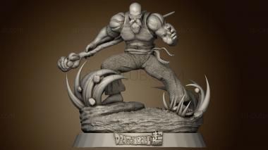 3D model maestro roshi con musculos discord (STL)