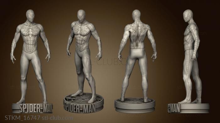 Spider Man Game Suit Spiderman statue