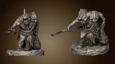 3D model The Trench Abyssal Depths Morlocks (STL)