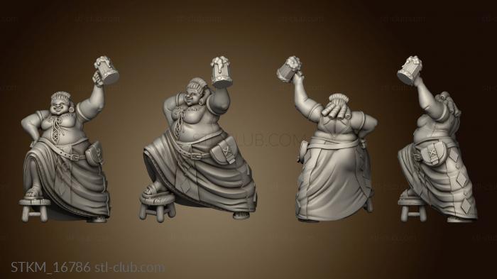 3D model Townsfolk Courtier (STL)